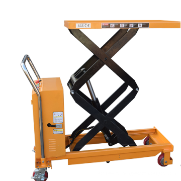 1m 150kg Electric Hydraulic Trolley Lift Table Scissor Hand  Lift